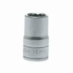 
                  TENG TOOLS Nasadka 12-kątna 14x38mm z chwytem 1/2'' CRV M120514-C 5020385130623